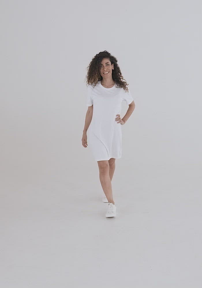 Organic Cotton T-shirt dress Stanley Stella STDW144.mp4