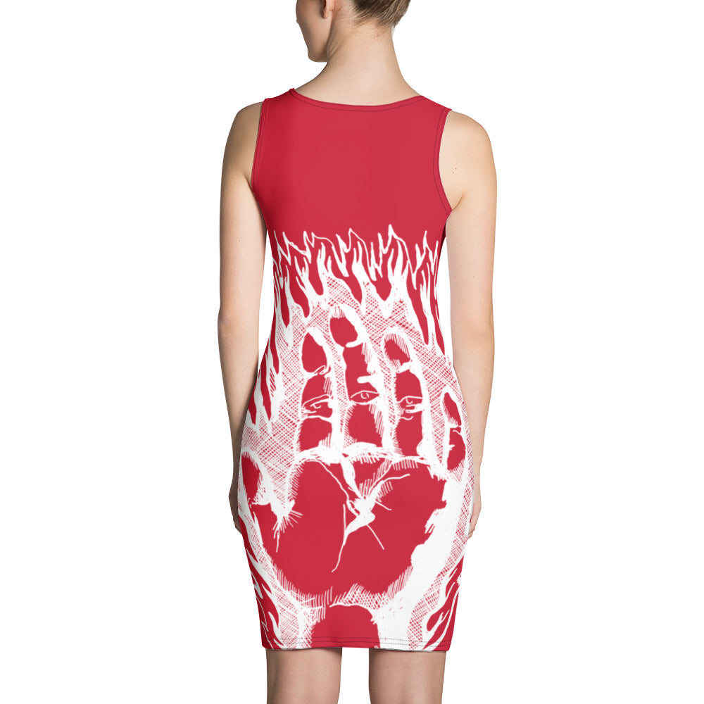 HAND FIRE /// Sublimation Cut & Sew Dress