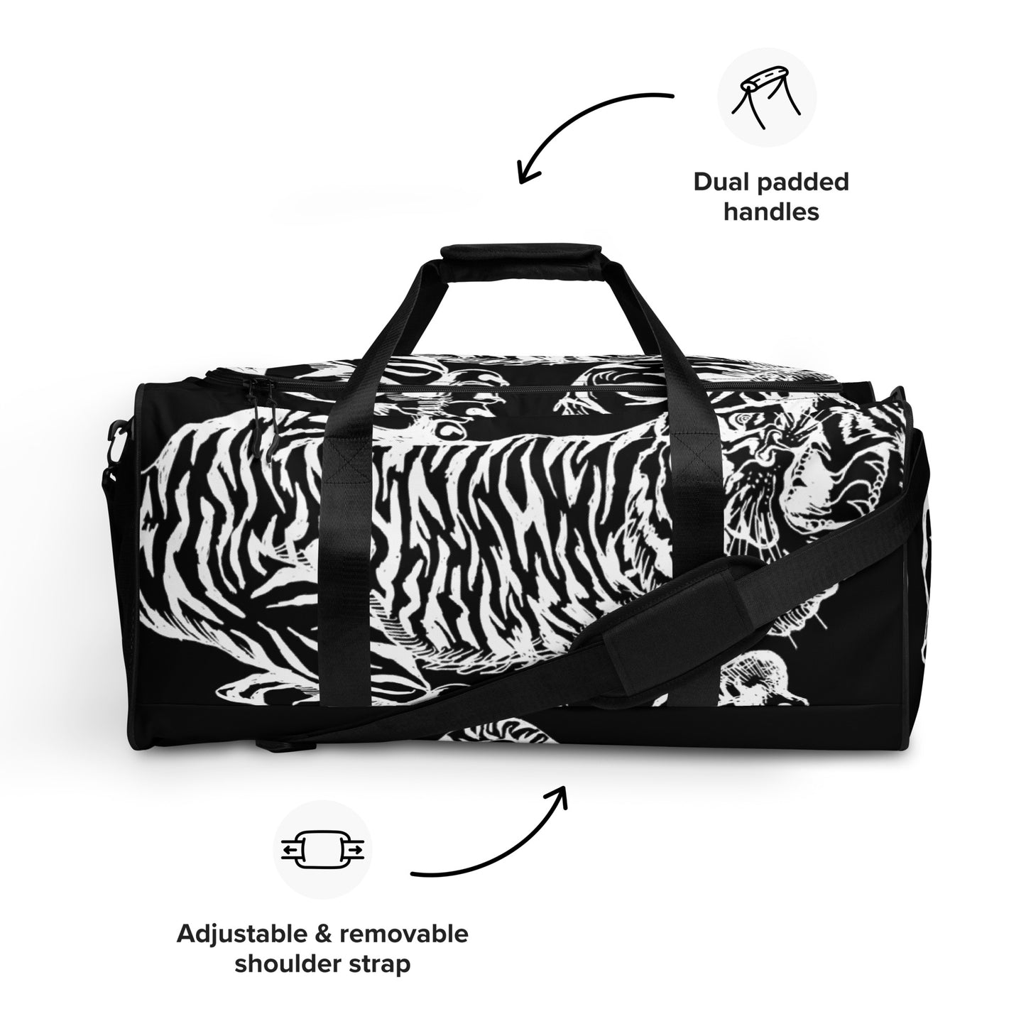 BLACK TIGER //// Duffle Bag