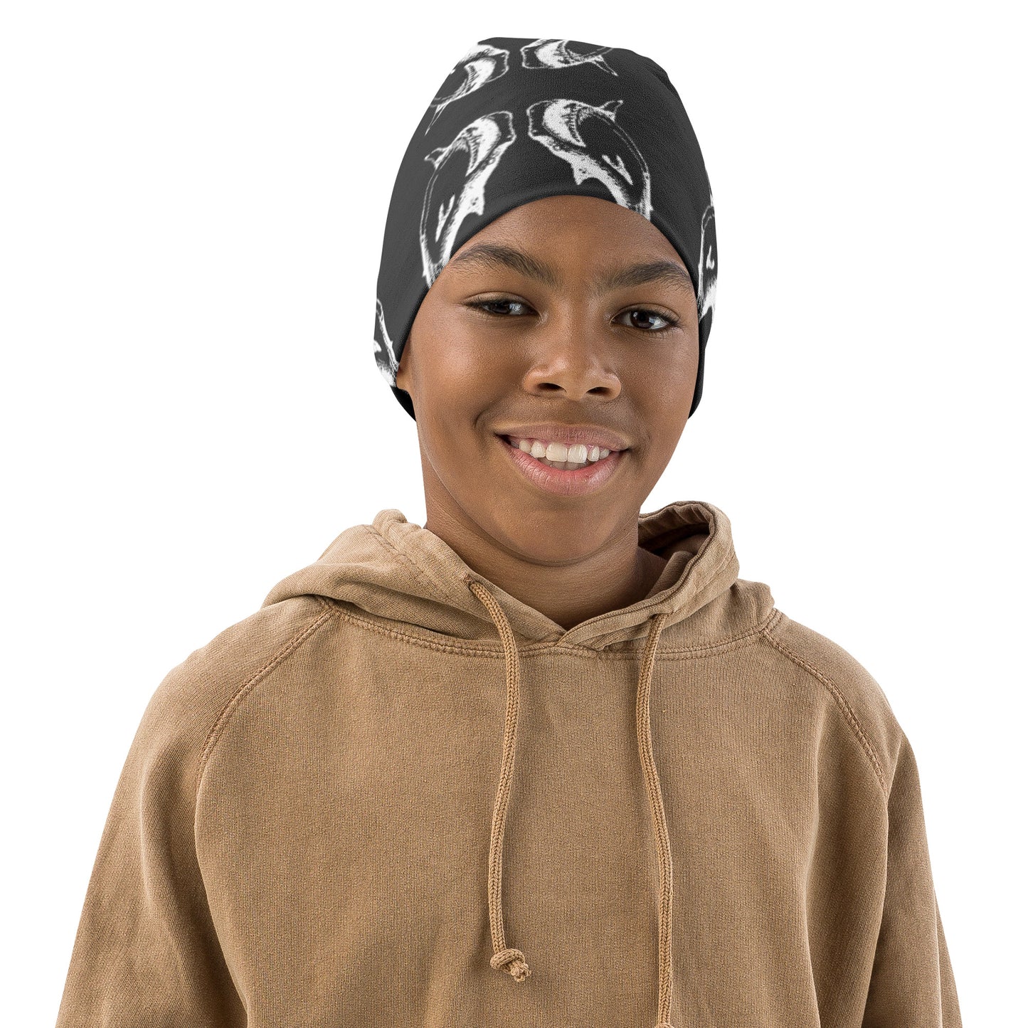 SHARK TRIP //// All-Over Print Kids Beanie