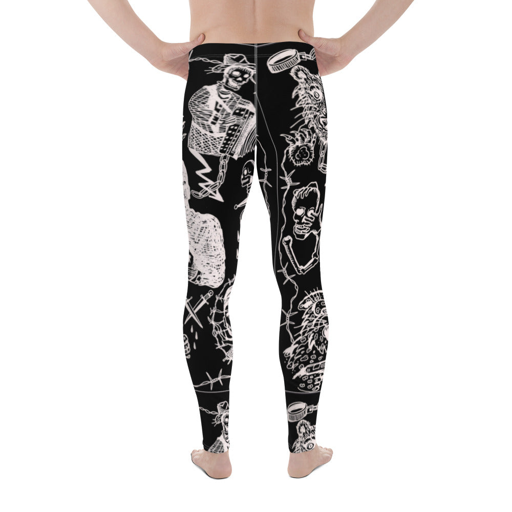 BALKAN TATOO //// Men's Leggings