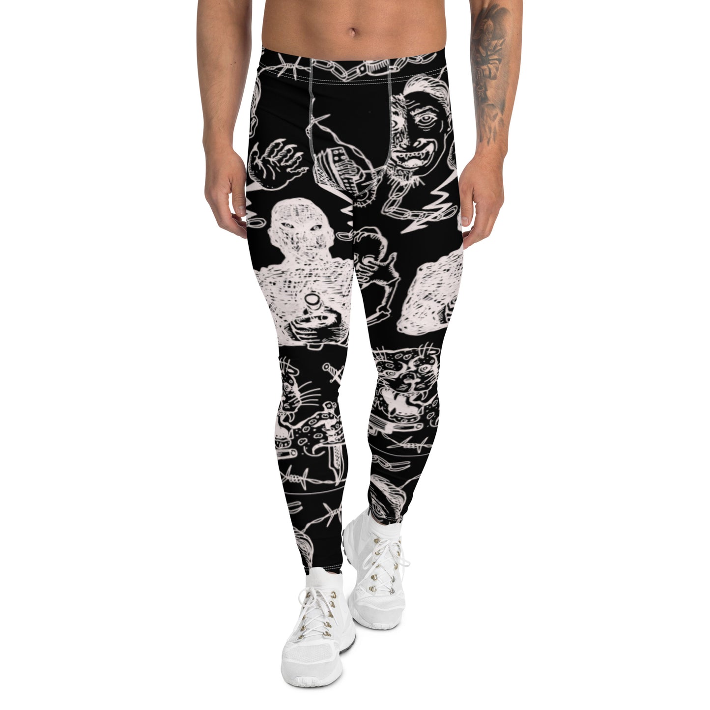 BALKAN TATOO //// Men's Leggings