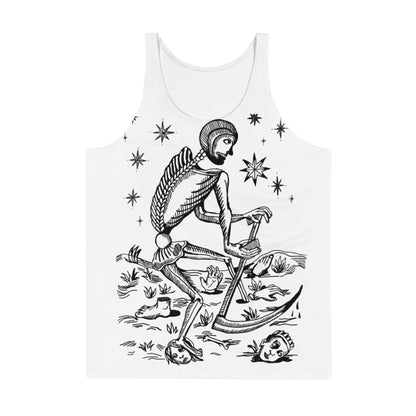 TAROT  "LA MUERTE " //// Unisex Tank Top