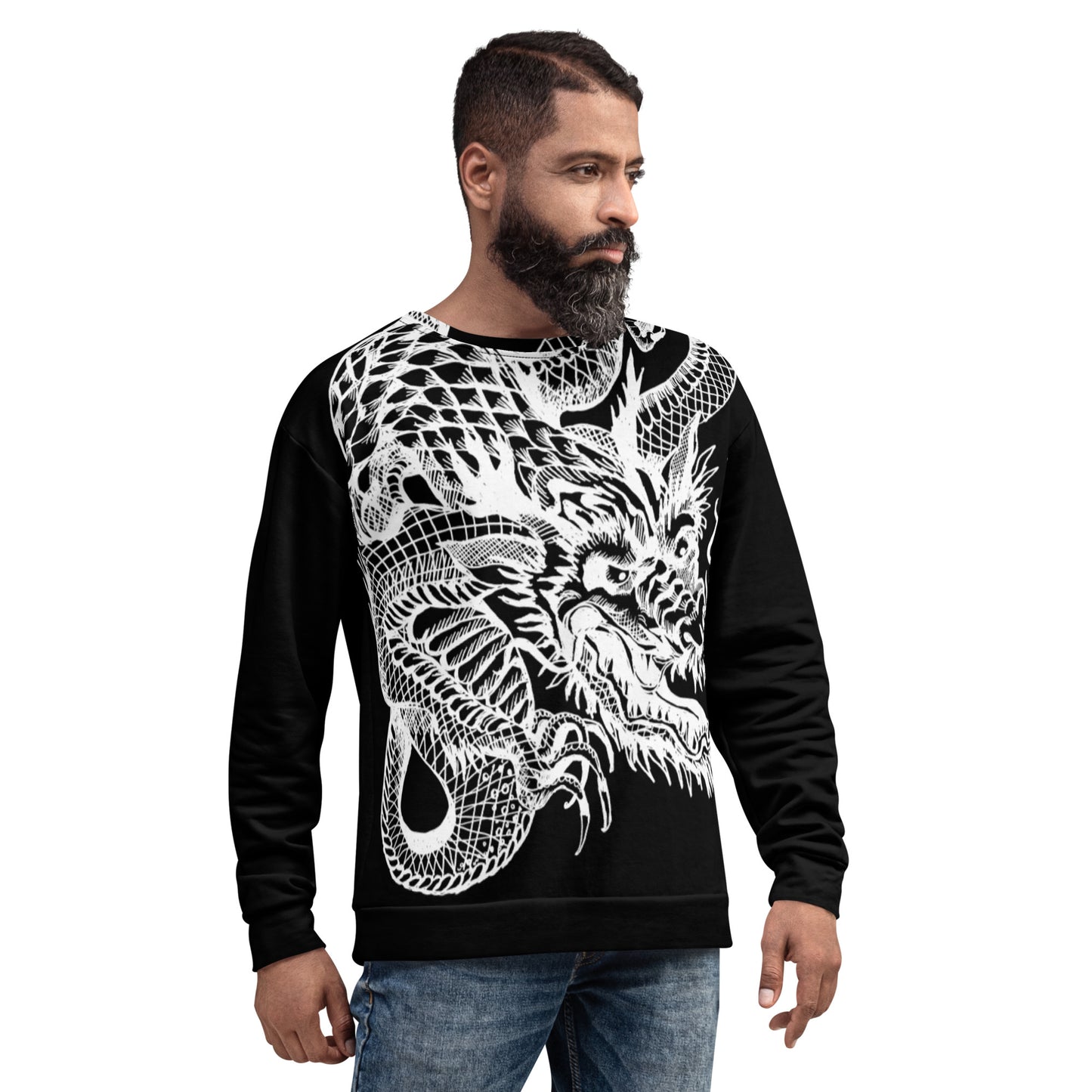 BLACK DRAGON //// Unisex Sweatshirt