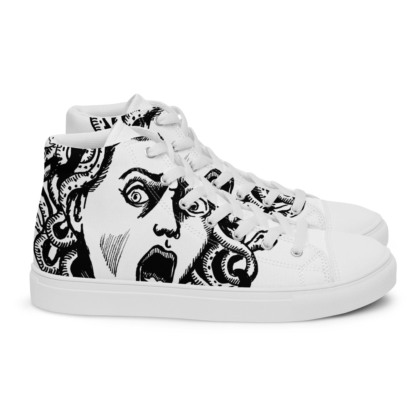 MEDUSA //// Women’s High Top Canvas Shoes